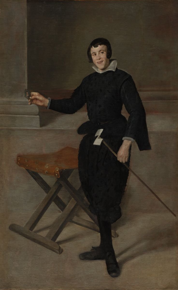 Portrait of the Jester Calabazas, Diego Velázquez (Spanish, 1599–1660)